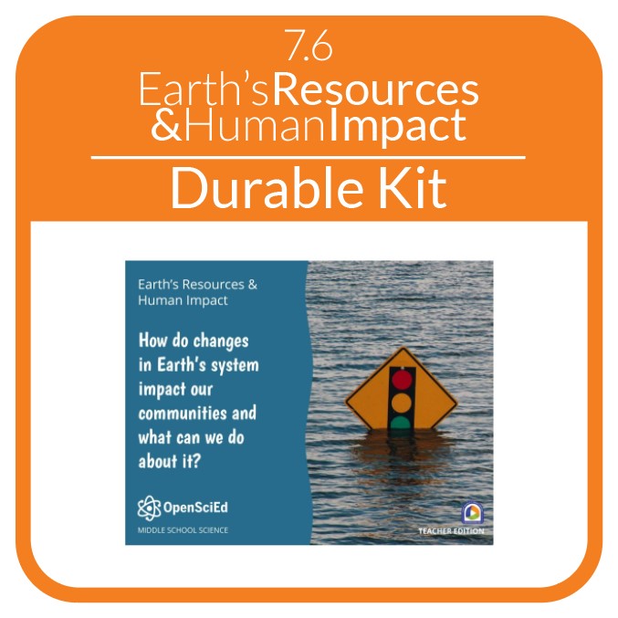 OpenSciEd - 7.6 - Earth's Resources - Non-Consumable Kit