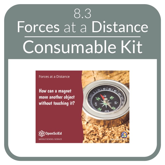 OpenSciEd - 8.3 - Forces at a Distance - Consumable Kit