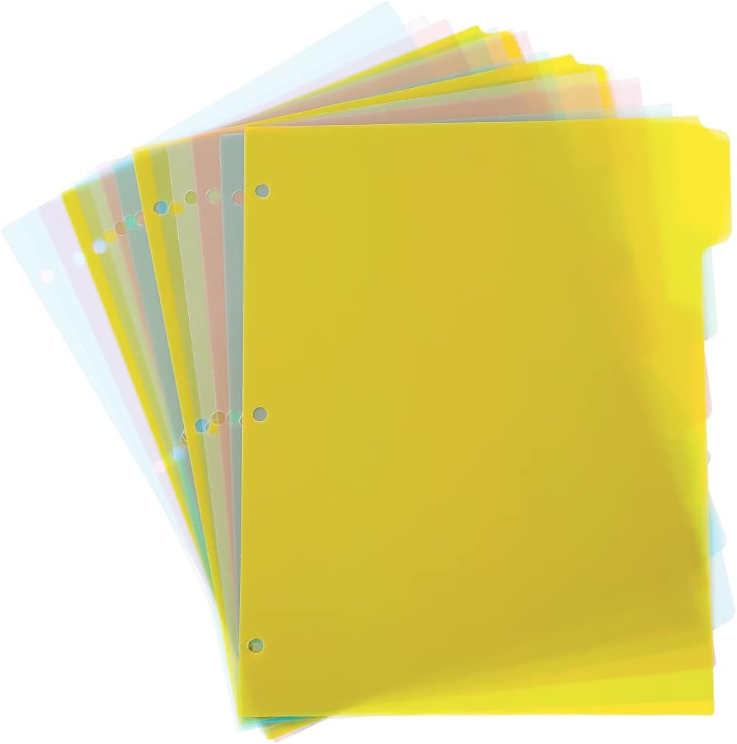 translucent colored plastic sheets, 3x3